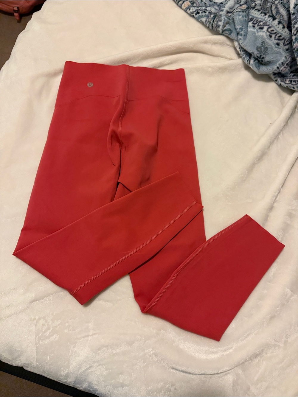 lululemon athletica Kids Bright Red Athletic Leggings
